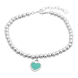 Silver bracelet with yemallu