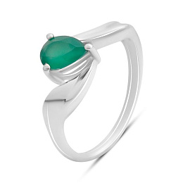 Серебряное кольцо с агатом 0.608ct