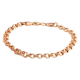 Gold bracelet without stones
