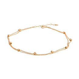 Gold bracelet without stones