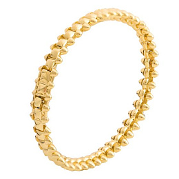 Золотий браслет без каменів