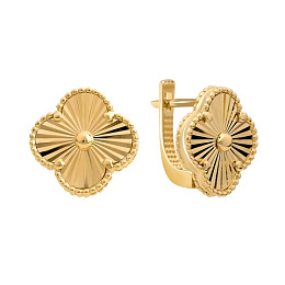 Silver earrings without stones