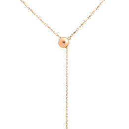 Золотое колье без камней