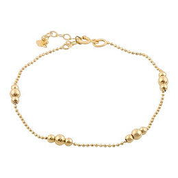 Gold bracelet without stones