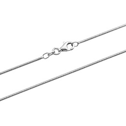 Silver chain without stones